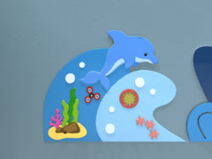 Бизиборд «Дельфин» - fgospostavki.ru - Екатеринбург