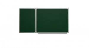 Меловая доска аудиторная двухэлементная магнитная зеленая эмалированная (2550*1000) - fgospostavki.ru - Екатеринбург