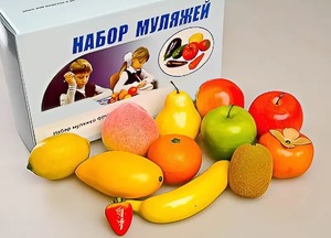 Набор муляжей фруктов - fgospostavki.ru - Екатеринбург