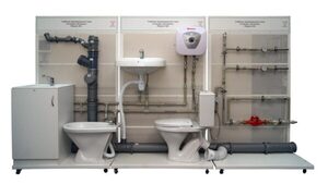 Учебный трехмодульный стенд «Слесарь - сантехник» - fgospostavki.ru - Екатеринбург