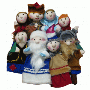 Набор перчаточных кукол "Морозко" - fgospostavki.ru - Екатеринбург