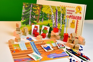 Игровой набор Фребеля "Три медведя" (серия "Сказочный мир". Выпуск 2) - fgospostavki.ru - Екатеринбург