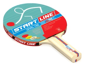 Ракетка для настольного тенниса start line level 100 прямая control - fgospostavki.ru - Екатеринбург