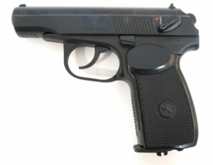 Массогабаритный лазерный макет пистолет Макарова ПМ со встроенным лазерным модулем и аккумуляторной батареей - fgospostavki.ru - Екатеринбург