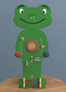 Бизиборд «Лягушонок» - fgospostavki.ru - Екатеринбург