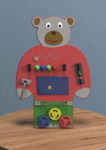 Бизиборд «Папа-медведь» - fgospostavki.ru - Екатеринбург