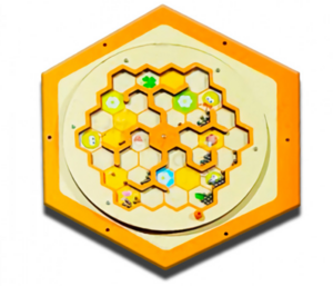 Бизиборд «Пчелиные соты №2» - fgospostavki.ru - Екатеринбург