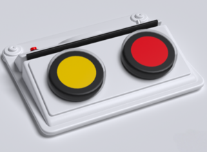 Игровой коммуникатор 2-х кнопочный со вставкой - fgospostavki.ru - Екатеринбург