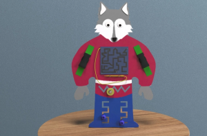 Бизиборд «Серый волчонок» - fgospostavki.ru - Екатеринбург