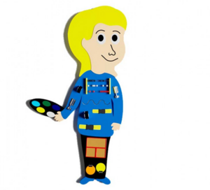 Бизиборд «Юный художник» - fgospostavki.ru - Екатеринбург