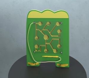 Бизиборд «Зеленый лабиринт» - fgospostavki.ru - Екатеринбург