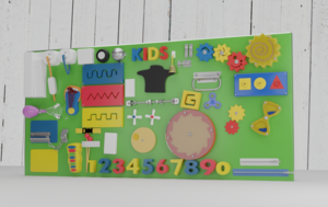 Бизиборд «Яркий день» - fgospostavki.ru - Екатеринбург