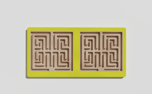 Межполушарная доска №13 желтая - fgospostavki.ru - Екатеринбург