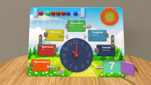 Настенная панель «Изучение цифр и цветов» - fgospostavki.ru - Екатеринбург