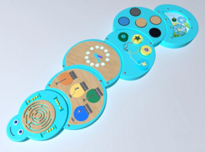 Развивающая панель «Гусеница» - fgospostavki.ru - Екатеринбург