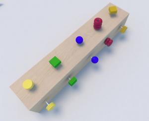 Развивающая панель «Винтовые цветочки » - fgospostavki.ru - Екатеринбург