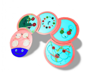 Тактильно-развивающая панель «Гусеница» - fgospostavki.ru - Екатеринбург