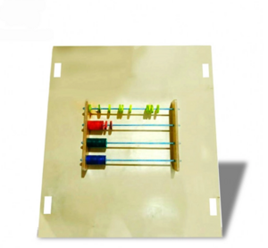 Тактильно-развивающая панель «Цветные счеты» - fgospostavki.ru - Екатеринбург