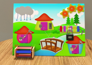 Тематическая настенная панель «Кто где живет» - fgospostavki.ru - Екатеринбург