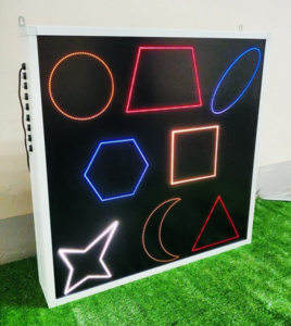 Панель интерактивная со светящимися цветными фигурами - fgospostavki.ru - Екатеринбург