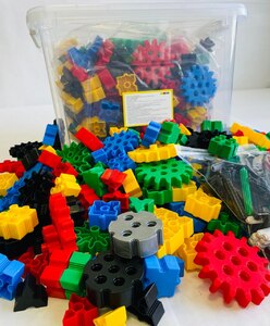 Конструктор Шестеренки (STEM Junior) 300 деталей  - fgospostavki.ru - Екатеринбург