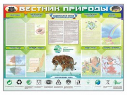 Стенд-уголок "Вестник природы" Вариант 1 - fgospostavki.ru - Екатеринбург