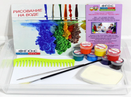 Набор для рисования "Эбру-Семерка" - fgospostavki.ru - Екатеринбург