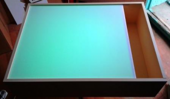 Планшет для рисования песком с RGB подсветкой (80х60 см) - fgospostavki.ru - Екатеринбург