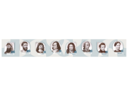 Стенд-лента "Выдающиеся деятели математики" - fgospostavki.ru - Екатеринбург