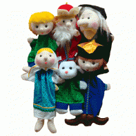 Набор перчаточных кукол "Сестрица Аленушка и братец Иванушка" - «ФГОС Поставки»