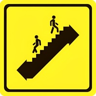 Тактильный знак (пути эвакуации) 150х150 - fgospostavki.ru - Екатеринбург