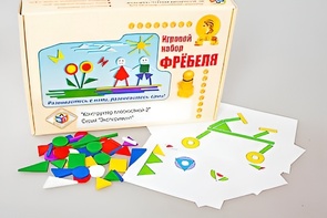 Игровой набор Фребеля "Конструктор плоскостной-2" (Серия "Эксперимент") - fgospostavki.ru - Екатеринбург