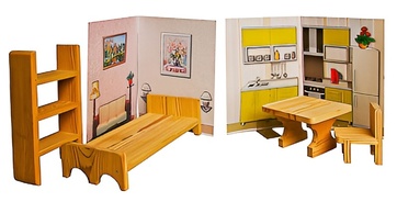 Игровой набор "Мебель" - fgospostavki.ru - Екатеринбург