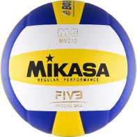 Мяч волейбольный Mikasa MV210 (размер 5, синтетическая кожа, тренировочный) - fgospostavki.ru - Екатеринбург