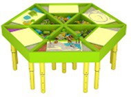 Стол для детей "Творческая лаборатория" (комплектация стандарт) - «ФГОС Поставки»
