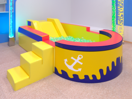 Бассейн сухой фигурный разборный - fgospostavki.ru - Екатеринбург