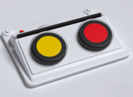 Игровой коммуникатор 2-х кнопочный со вставкой - fgospostavki.ru - Екатеринбург