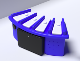 Игровой коммуникатор 4-х кнопочный на пояс - fgospostavki.ru - Екатеринбург