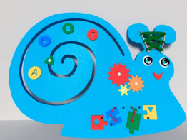 Бизиборд «Улитка» - fgospostavki.ru - Екатеринбург