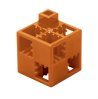 Кубик-основание коричневый 20х20 Artec - fgospostavki.ru - Екатеринбург