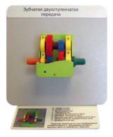 Демонстрационная модель "Зубчатая двухступенчатая передача"  - fgospostavki.ru - Екатеринбург