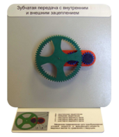 Демонстрационная модель "Зубчатая передача с внутренним и внешним зацеплением" - fgospostavki.ru - Екатеринбург