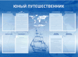 Стенд-уголок "Юный путешественник" - fgospostavki.ru - Екатеринбург