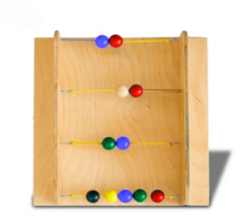 Тактильно-развивающая панель с текстурами и радужными шариками - fgospostavki.ru - Екатеринбург