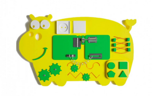 Бизиборд «Неуклюжий бегемот» - fgospostavki.ru - Екатеринбург