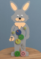 Бизиборд «Пасхальный кролик» - fgospostavki.ru - Екатеринбург