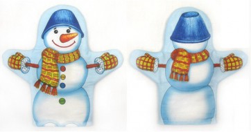 Кукла-рукавичка "Снеговик" - «ФГОС Поставки»