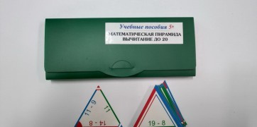 Математическая пирамида «Вычитание до 20» - fgospostavki.ru - Екатеринбург