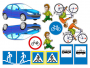 Магнитно-маркерная доска "Дорожные правила пешехода" с комплектом тематических магнитов - fgospostavki.ru - Екатеринбург