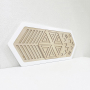 Декоративная тактильная панель - «Рельефные многоугольные формы» - fgospostavki.ru - Екатеринбург